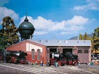 Faller Ringlokschuppen 3st&auml;ndig (120177)