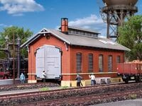 Kibri Lokschuppen einst&auml;ndig (39307)
