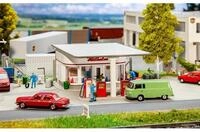 H0 Tankstelle 50er Jahre