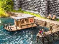 H0 Laser-Cut minis Hausboot