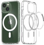 Spigen iPhone 13 mini H&uuml;lle Ultra Hybrid MagFit -White | Kompatibel mit...