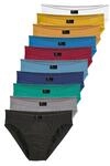 Le Jogger Herren Slips,10er Pack, Unterhosen, Schl&uuml;pfer, Baumwolle