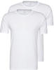 G-STAR RAW Herren Basic T-Shirt 2-Pack, Weiß (white D07205-124-110), XXL