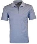 RAGMAN Herren Softknit-Poloshirt mit Zip Taube-073, M