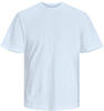 JACK & JONES Herren Rundhals Basic T-Shirt Kurzarm Jersey Baumwolle Shirt Relaxed Fit