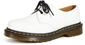 Dr. Martens 3 Eye Shoe Oxford, White Smooth, 37 EU