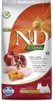 Farmina N&D Pumpkin Adult Mini Pellets Hundefutter (Trockenfutter, mit hochwertigen