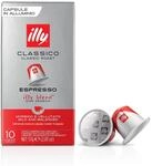 Illy Espresso Classico, 10 st&uuml;ck, 50 g