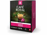 Café Royal Lungo Forte 36 Kapseln für Nespresso Kaffee Maschine - 8/10 Intensität