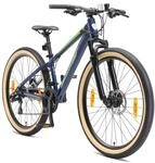 BIKESTAR Hardtail Aluminium Mountainbike Shimano 21 Gang Schaltung, Scheibenbremse 26
