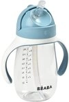 B&Eacute;ABA - Trinklernbecher - 2 in 1 Babyflasche - Kindertasse mit Strohhalm - 100%