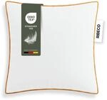 RIBECO GERMANY Federkissen Ella, Kopfkissen 80x80 cm wei&szlig;, Made in Germany 