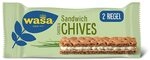 Wasa Kn&auml;ckebrot Sandwich K&auml;se & Schnittlauch Multipack, 111 g