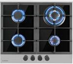 Klarstein Gaskocher 4-Flammig, 8 kW Einbau-Gaskocher f&uuml;r Innenbereich, f&uuml;r