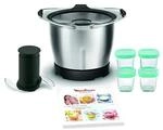 Moulinex xf387e10 Mini Sch&uuml;ssel Baby 1,4 l f&uuml;r K&uuml;chenmaschine, Companion + 4