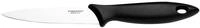 Fiskars Gem&uuml;semesser, Gesamtl&auml;nge: 22 cm, Edelstahl / PP-Kunststoff, Schwarz,