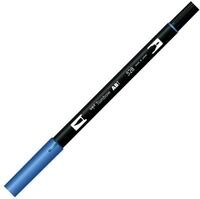 Tombow ABT-528 Fasermaler Dual Brush Pen mit zwei Spitzen, navy blue