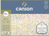 Canson Aquarelle Canson Block rundumgeleimt, 31 x 41 cm, 20 Blatt, 300 g/m²,