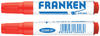 Franken GmbH Z2200 01 - Flipchart Marker, Strichstärke: 2 - 6 mm, rot, 1 Stück