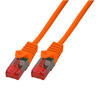 BIGtec LAN Kabel 50m Netzwerkkabel Ethernet Internet Patchkabel CAT.6 orange...