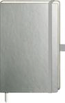 Brunnen 105554892 Notizbuch Kompagnon Metallic (Hardcover Einband, 9,5 x 12,8 cm,