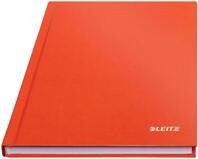 Leitz A5 Notizbuch kariert, 160 Seiten, 80 Blatt FSC zertifiziertes 80 g/m&sup2; Papier,