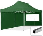 TOOLPORT Faltpavillon Faltzelt Pavillon 3x6m - 2 Seitenteile Aluminium 32mm...
