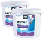 H&ouml;fer Chemie 2 x 5 kg BAYZID Pool Flockungsmittel Tabletten Flocktabletten 