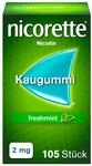 nicorette 2 mg Nikotinkaugummi freshmint zum Rauchen aufh&ouml;ren, 105 St. |...