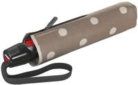 Knirps Taschenschirm T.200 Duomatic Dot Art - taupe