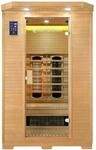 Artsauna Infrarotkabine Oslo - Triplex-Heizsystem Infrarotsauna - 2 Personen -