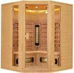 Artsauna Eck-Infrarotkabine Nyborg E150V - Infrarotsauna 150x150 cm