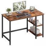 VASAGLE Computertisch, B&uuml;rotisch, moderner Stil, 120 x 60 x 76 cm