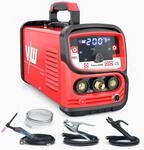 VECTOR WELDING 3-in-1 Schwei&szlig;ger&auml;t Set 200A DC WIG/Puls/MMA Schwei&szlig;maschine