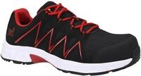 ELTEN Sicherheitsschuhe jo_Speedy Black-red Low ESD S3S, Damen und Herren,...