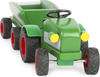 small foot 11006 Woodfriends Traktor, aus FSC 100%-zertifiziertem Holz, Anhänger mit