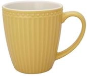 GreenGate - Tasse, Kaffeetasse, Mug - Alice - Honey Mustard - Porzellan - 320 ml