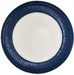 GreenGate Dinner Plate Alice Dark Blue