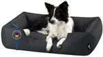 BedDog Hundebett Zara Hundekissen Hundekorb mit Waschbarem Bezug | Hundematratze und