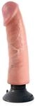 King Cock 9" Vibrating Cock, Light, 9 Zoll