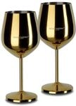 ECHTWERK bruchsichere Weingl&auml;ser/Weinkelche aus Edelstahl, Weinglas-Set,