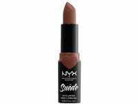NYX Professional Makeup Lippenstift - Suede Matte Lipstick, superleichter & pudriger