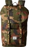 Herschel Little America Backpack 10014-02232, Unisex Backpack, green, One size EU