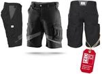K&Uuml;BLER Workwear | K&Uuml;BLER ACTIVIQ Arbeitsshorts | Schwarz/Anthrazit | Gr&ouml;&szlig;e 48