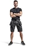 Blaklader 19921141 Handwerker-Shorts aus Stretch Cordura Denim, schwarz, Gr&ouml;&szlig;e: C44