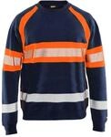 Blakl&auml;der 335911588953XS Warn-Pullover Gr&ouml;&szlig;e in marineblau/Orange, XS