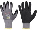 Elysee Handschuh "Optimate" Gr&ouml;&szlig;e, 1 St&uuml;ck, 8, schwarz/grau, 0680-8