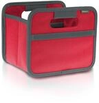 meori Faltbox Mini in Rot &ndash; Kleine Klappbox mit Griffen &ndash; Geschenkidee und