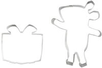 Dr. Oetker Ausstecher -Set "Maus & Geschenk" DieMaus, Maus- & Geschenk-Formen,