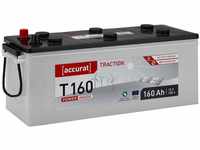 Accurat Traction T160 AGM Batterie - 12V, 160Ah, zyklenfest, bis 30% mehr...